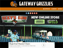 Tablet Screenshot of gatewaygrizzlies.com